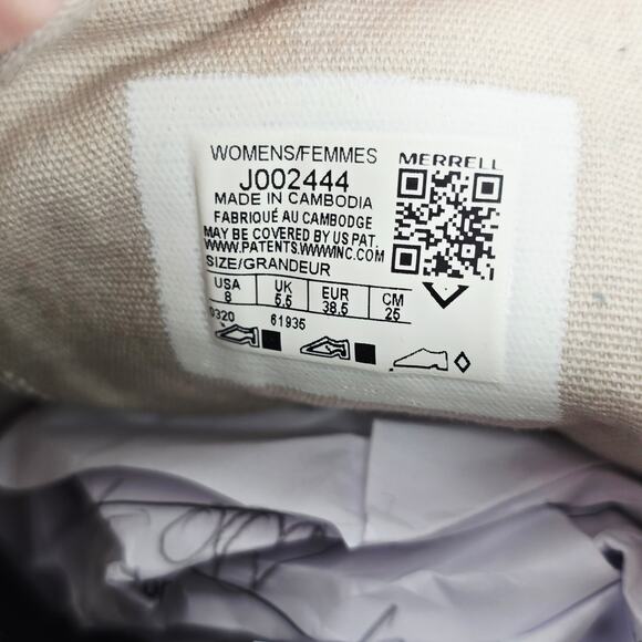 Merrell Women's Gridway Canvas Sneakers Shoes 8 - Picture 8 of 9